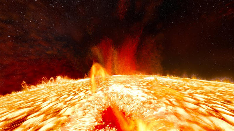 太阳核心的热辐射需要1万~17万年才能传导到太阳表面